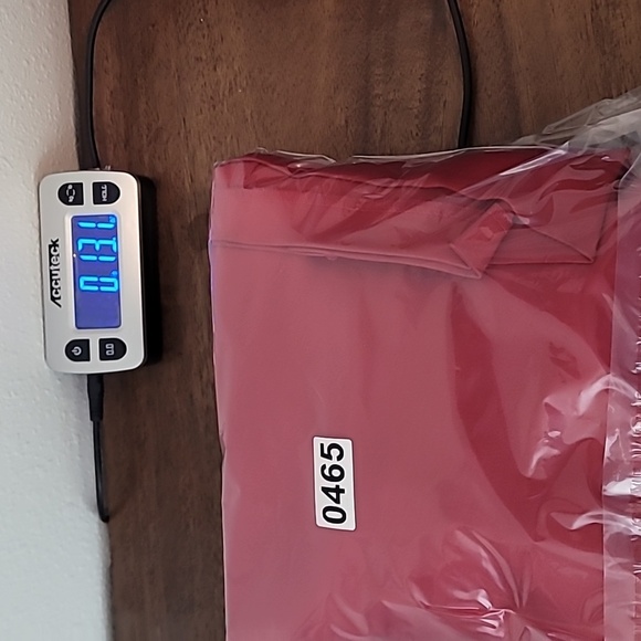 Rampage Y2K Maxi Prom Dress Size 5 Red High Slit One Shoulder Sequin 90s Formal - Picture 14 of 15